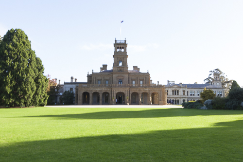 Werribee Mansion from grounds