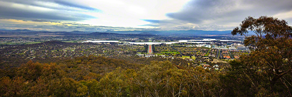 Panorama from Mt Ainsley