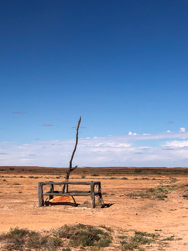 The Overland Telegraph Line Angle Pole