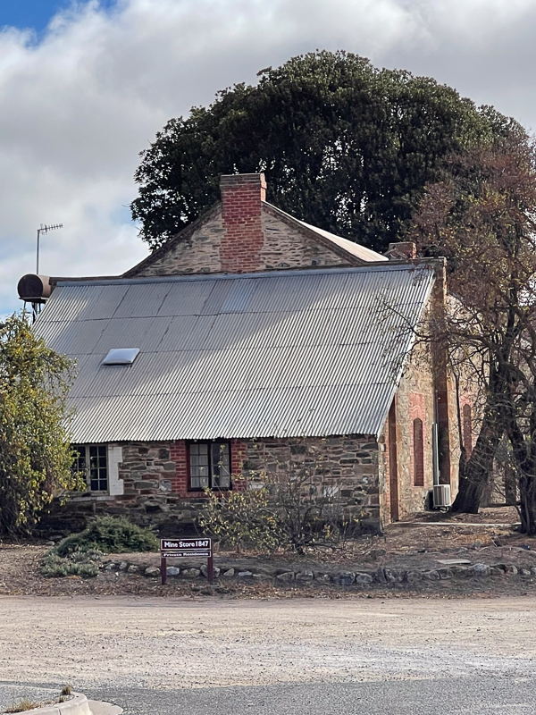 One of the many stone houses at Burra