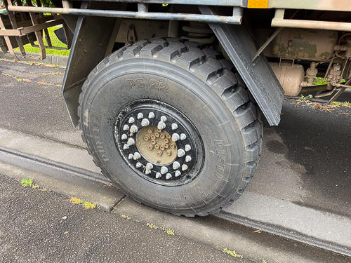 Pirelli P22 rear tyres on new beadlock rims