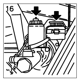 Unimog U1700 Brake fluid Master Cylinder