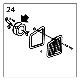 Unimog U1700 Heating Cabin Ventilation Filter Diagram