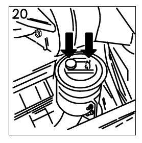 Unimog U1700 Power Steering Reservoir